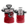 2412 FD Womens V-Neck SCIOTO-VALLEY-OUTLAWS