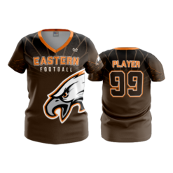 2425 FD Womens V-Neck EASTERN-FOOTBALL