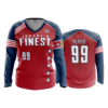 2418 FD Womens V-Neck Longsleeve JERSEYS-FINEST