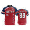 2418 FD Quarter Zip Batting Jacket SS JERSEYS-FINEST