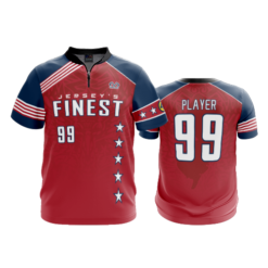 2418 FD Quarter Zip Batting Jacket SS JERSEYS-FINEST