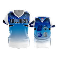 2424 FD Womens V-Neck UNITED-HILLIARD-LACROSSE