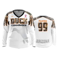 2428 FD Womens V-Neck Longsleeve DUCK-COMMANDER