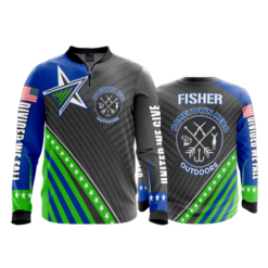 2423 FD Quarter Zip LS - Ribbed Collar HOMETOWN-HERO-OUTDOORS