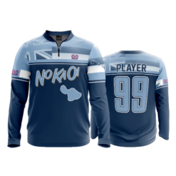 1476 FD Quarter Zip Batting Jacket LS NO-KA-OI