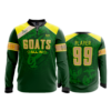 2420 FD Quarter Zip Batting Jacket LS GOATS