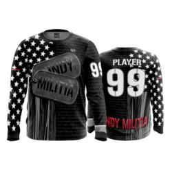 2406 FD Long Sleeve MENS INDY-MILITIA-BLACK