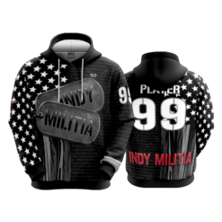 2406 FD Hoody INDY-MILITIA-BLACK