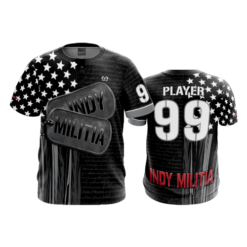 2406 FD 2 Button INDY-MILITIA-BLACK