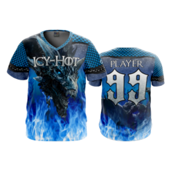 2415 FD Sport V-Neck MENS ICY-HOT-BLACK