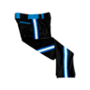 2415 CL BLACK CUSTOM BRAID MENS PANT ICY-HOT-BLACK