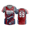 2416 FD Womens V-Neck NWI-LADY-VIPERS