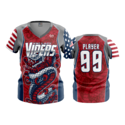 2416 FD Womens V-Neck NWI-LADY-VIPERS