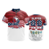 2417 FD Quarter Zip Batting Jacket SS FLOWING-TIDE-PUB
