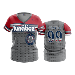 1128 FD Womens V-Neck LUNATICZ