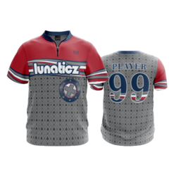 1128 FD Quarter Zip Batting Jacket SS LUNATICZ