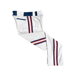 1128 CL WHITE CUSTOM BRAID MENS PANT LUNATICZ