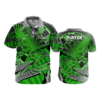 2386 FD Polo THROW-LINE-DRINKERY-GREY-GREEN