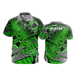 2386 FD Polo THROW-LINE-DRINKERY-GREY-GREEN