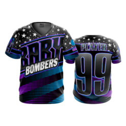 2063 FD Sport V-Neck MENS BABY-BOMBERS-FLO-FLO INK + $5