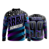 2063 FD Quarter Zip Batting Jacket LS BABY-BOMBERS-FLO-FLO INK + $5