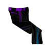 2063 CL BLACK CUSTOM BRAID MENS PANT BABY-BOMBERS-FLO-FLO INK + $5