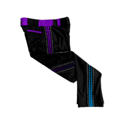2063 CL BLACK CUSTOM BRAID MENS PANT BABY-BOMBERS-FLO-FLO INK + $5