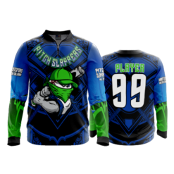 2430 FD Quarter Zip Batting Jacket LS PITCH-SLAPPERS