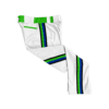 2430 CL WHITE CUSTOM BRAID MENS PANT PITCH-SLAPPERS