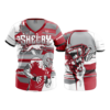 545 FD Womens V-Neck SHELBY-FOOTBALL