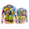 2417 FD Womens V-Neck Longsleeve UNICORNASAURUS-REXES