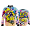 2417 FD Quarter Zip Batting Jacket LS UNICORNASAURUS-REXES