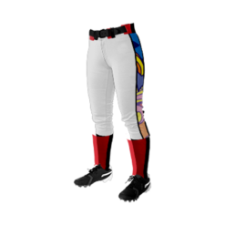 2417 FD Girls Fastpitch Pant CL UNICORNASAURUS-REXES