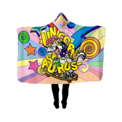 2417 FD FAN WRAP UNICORNASAURUS-REXES