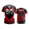 2271 FD Womens V-Neck X-MEN-RED