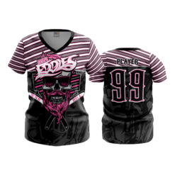 490 FD Womens V-Neck AUSTIN-RYGULA-SHARK-FUEL-FLO INK + $5