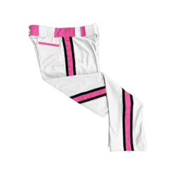 490 CL WHITE CUSTOM BRAID MENS PANT AUSTIN-RYGULA-SHARK-FUEL-FLO INK + $5