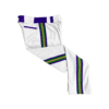 490 CL WHITE CUSTOM BRAID MENS PANT SHARK-FUEL