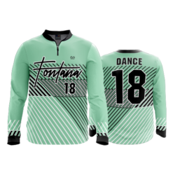 2433 FD Quarter Zip Batting Jacket LS FONTANA-18