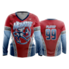 880 FD Womens V-Neck Longsleeve LAB-MONKEYS