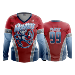880 FD Womens V-Neck Longsleeve LAB-MONKEYS