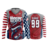 880 FD Womens V-Neck Longsleeve LADY-VIPERS