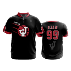 2457 FD Quarter Zip SS - Ribbed Collar CL  JACKSON-BASKETBALL