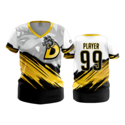 2464 FD Womens V-Neck TRI-VALLEY-DAWGS