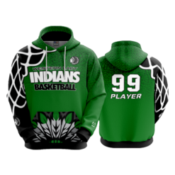 2462 FD Hoody WESTERN-LADY-INDIANS