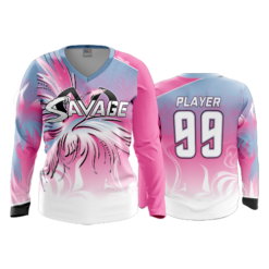 2461 FD Womens V-Neck Longsleeve MOJO-SAVAGE