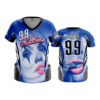 1727 FD Womens V-Neck 99-PROBLEMS