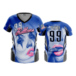 1727 FD Womens V-Neck 99-PROBLEMS