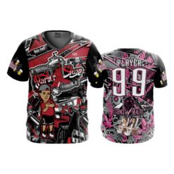 2435 FD Sport V-Neck MENS CHUBBY-FADES-BARBERSHOP
