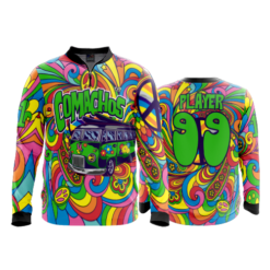 2450 FD Quarter Zip Batting Jacket LS COMACHOS-HIPPY